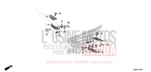 MARCHEPIED SELLE TANDEM SH125ADL de 2020